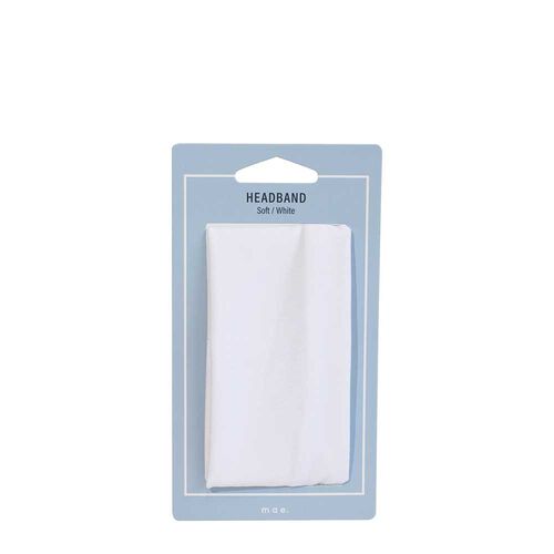 Mae Headband Soft White